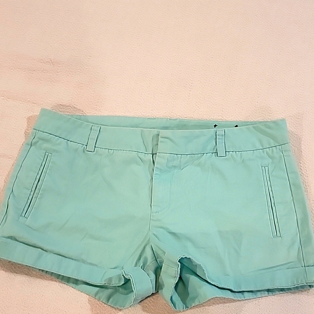 Teal/turquoise shorts Ladies size 10